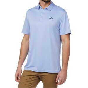 Adidas Men's XL Golf Polo Shirt Light Blue 100% Polyester  M0373